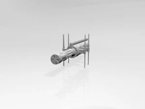 Space station 01 3D Model