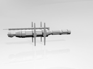 Space station 01 3D मॉडल