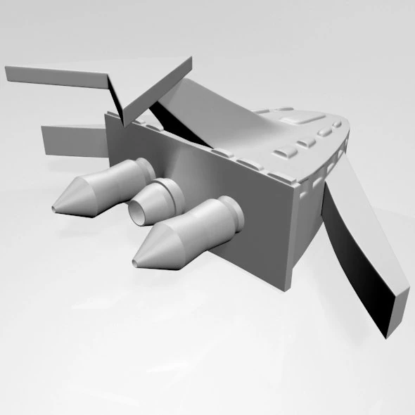 Space shuttle 01 3D Model .c4d .max .obj .3ds .fbx .stl .blend 