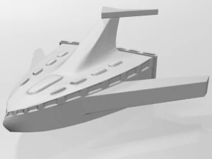 Space shuttle 01 3D Model
