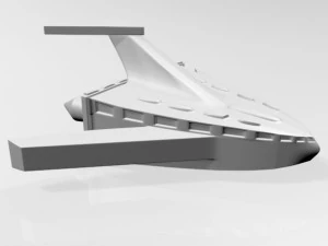 Space shuttle 01 3D Model