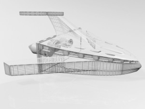 space shuttle 01 3D मॉडल