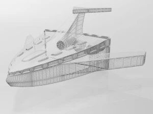 Space shuttle 01 3D Model