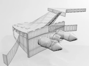 Space shuttle 01 3D Model
