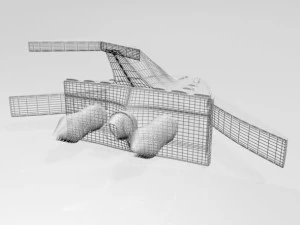 Space shuttle 01 3D Model