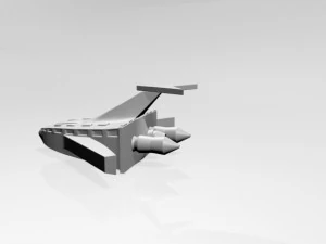 Space shuttle 01 3D Model