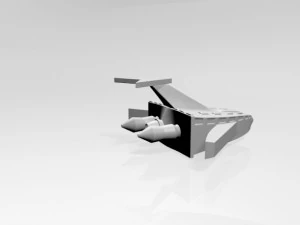 Space shuttle 01 3D Model