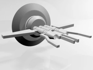 우주 수송 01 3D 모델