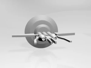 우주 수송 01 3D 모델