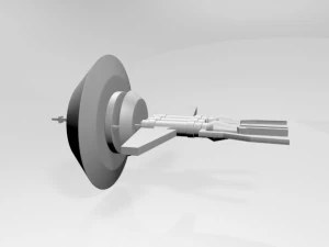 우주 수송 01 3D 모델