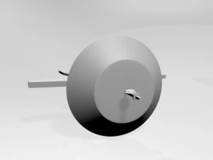 우주 수송 01 3D 모델