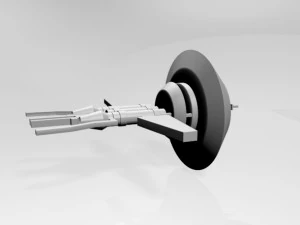 우주 수송 01 3D 모델