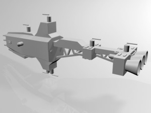 space cruiser 01 Model 3D