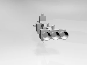 Space cruiser 01 3D Model
