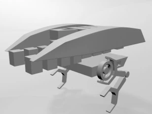 メンテナンスボット01 3Dモデル