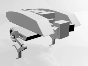 Maintenance bot 01 3D Model