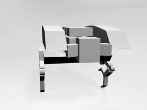 Maintenance bot 01 3D Model