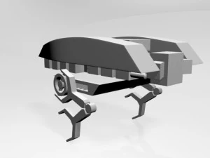 Maintenance bot 01 3D Model