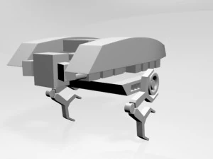 Maintenance bot 01 3D Model
