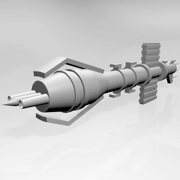 penghancur ruang angkasa 01 Model 3D .c4d .max .obj .3ds .fbx .stl .blend 