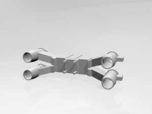 Space fighter 01 3D Model