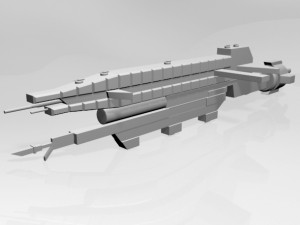 space destroyer 02 3D 模型