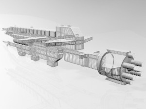 space destroyer 02 Modelo 3D