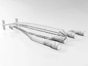 Space transport 02 3D Model