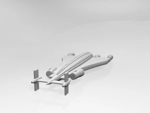 Space transport 02 3D Model
