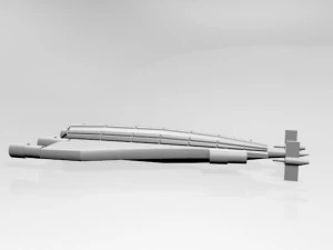 Space transport 02 3D Model