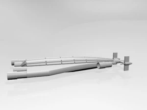 Space transport 02 3D Model