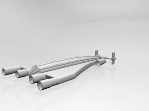 Space transport 02 3D Model
