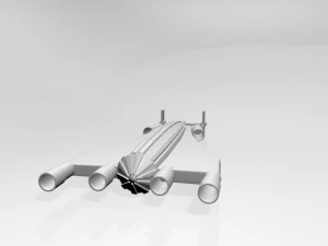 Space transport 02 3D Model