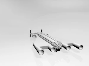 Space transport 02 3D Model