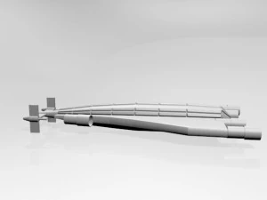 Space transport 02 3D Model