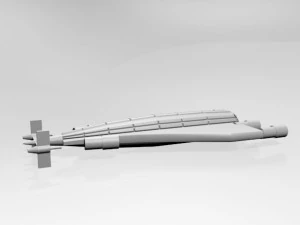 Space transport 02 3D Model