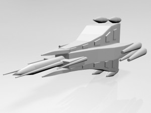 space fighter 03 3D Models