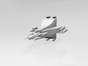 Space fighter 03 3D Model