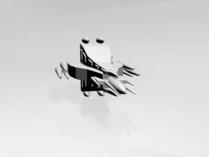 Space fighter 03 3D Model