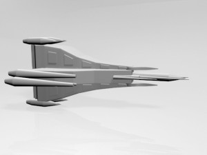 space fighter 03 3D 모델
