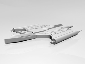 space destroyer 03 3D Model