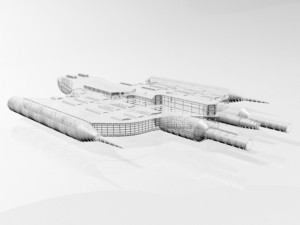 space destroyer 03 Model 3D