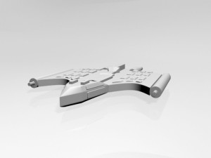 space destroyer 03 Model 3D