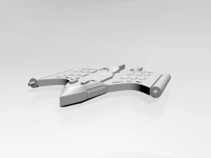 Space destroyer 03 3D Model