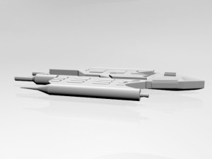 space destroyer 03 Model 3D