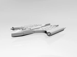 Space destroyer 03 3D Model