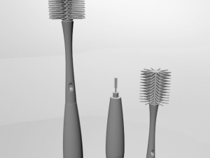 Tot bottle brush 01 3D Model