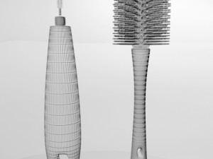 Tot bottle brush 01 Modelo 3D