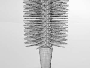 Tot bottle brush 01 Modelo 3D