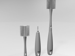 Tot bottle brush 01 Modelo 3D